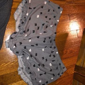 Cozy polar bear sleep shorts!